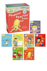 Read with Biff, Chip and Kipper: Phonics Starter Pack (Levels 1 & 2)